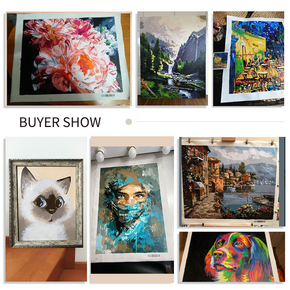 PhotoCustom Diy Schilderen op  - Art And Craft Numbers recensie en prijs
