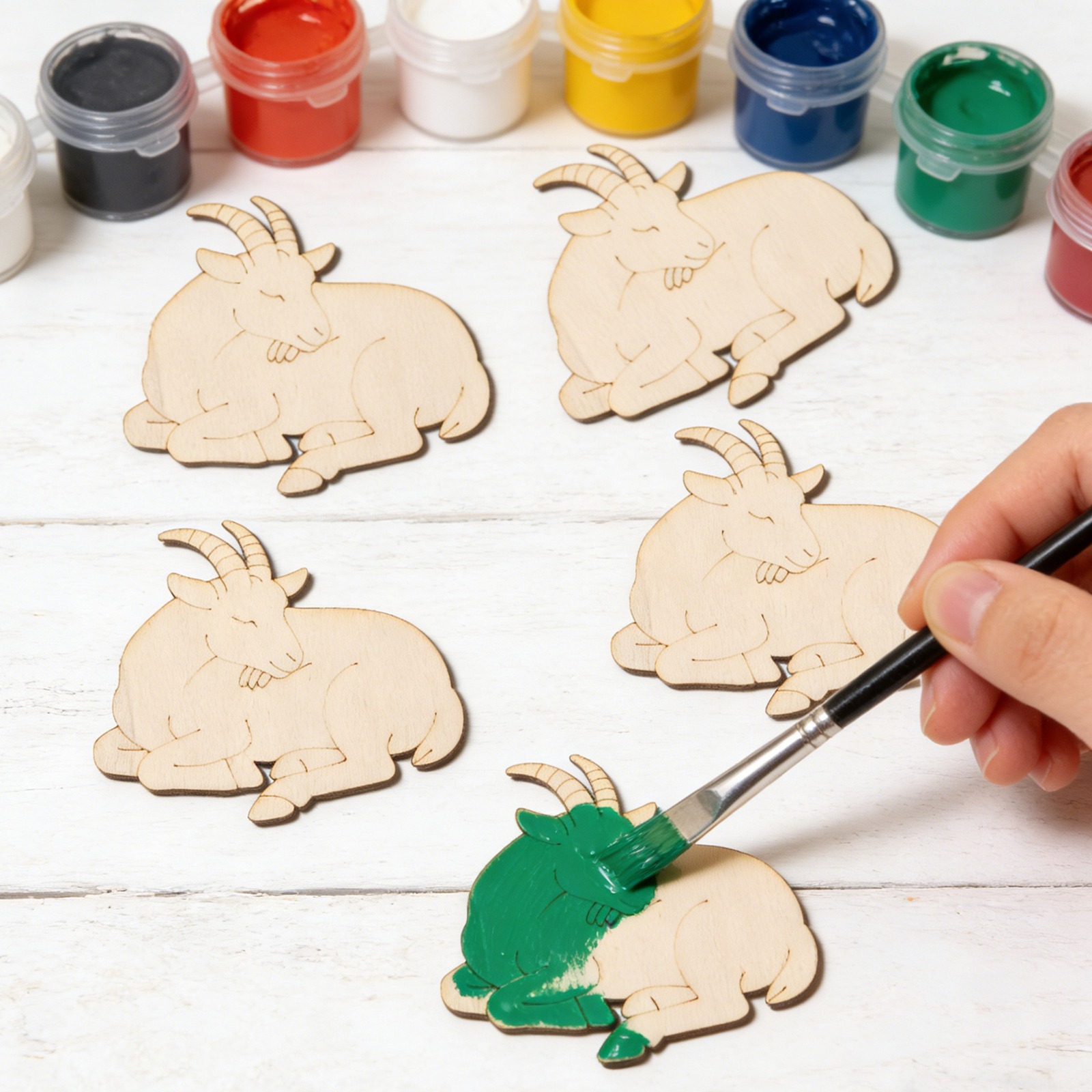 10 stks/set Onvoltooide Houten - Art Craft Animals recensie en prijs