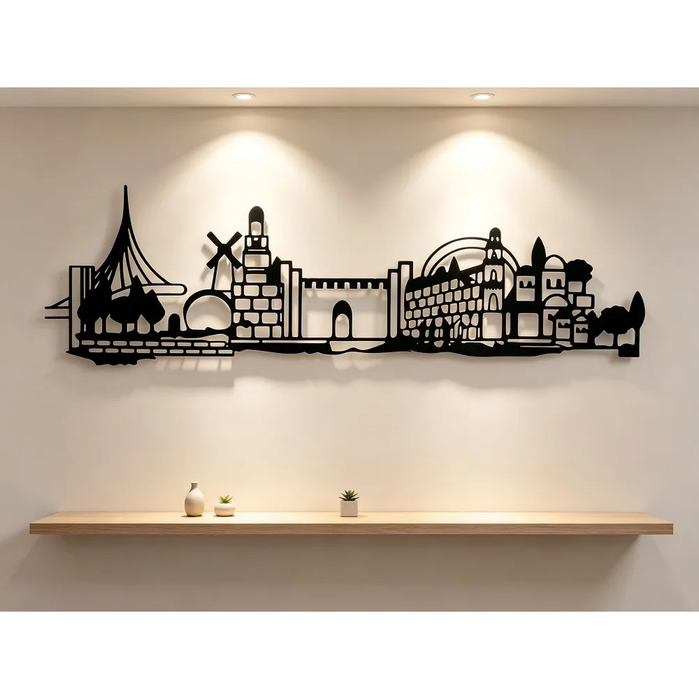 CIFBUY IJzeren Wanddecoratie J - Art & Craft Valley recensie en prijs